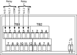 Relay Ouput Connections